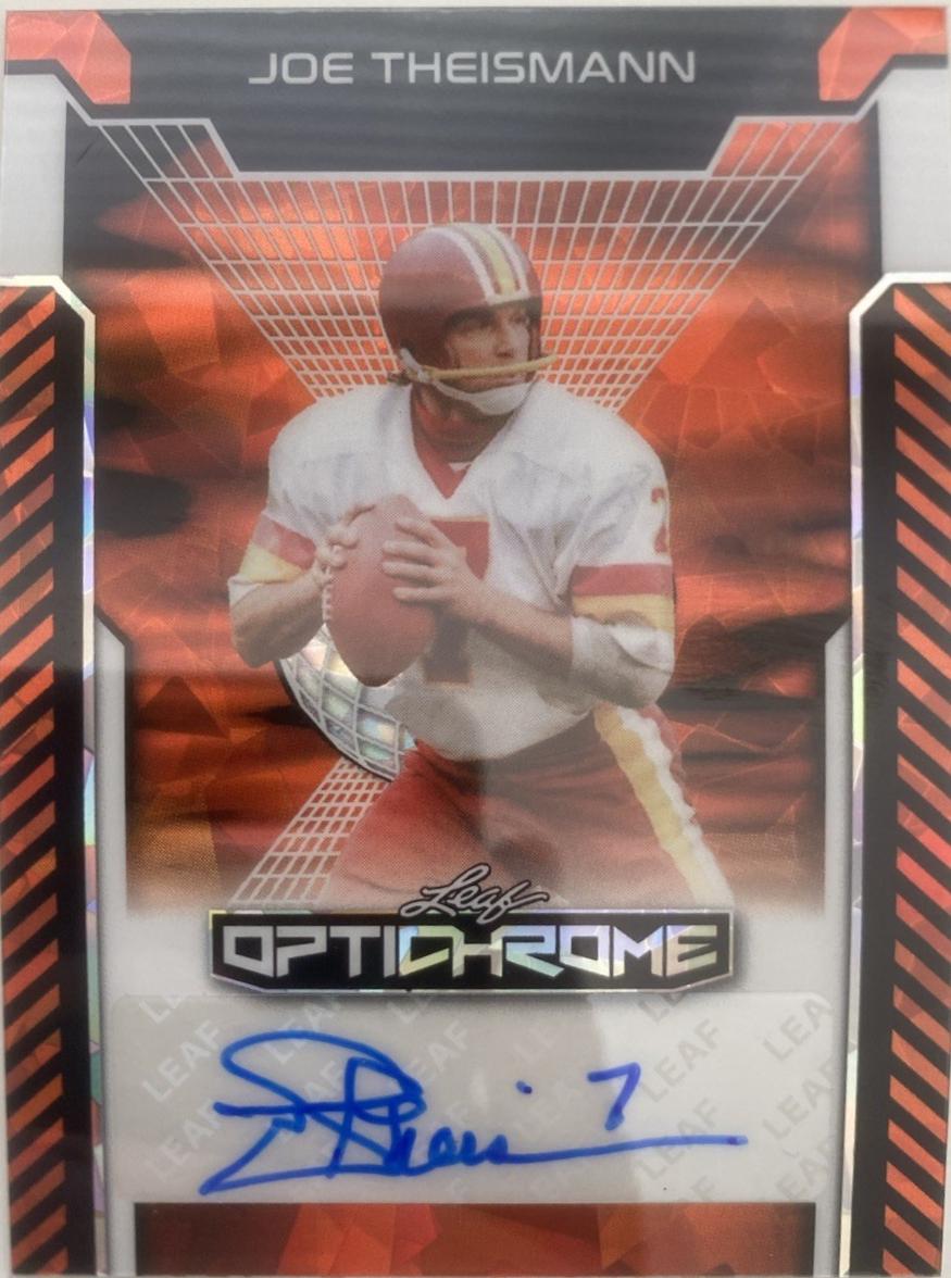 Joe Theismann [Orange Prismatic] #BA-JT3