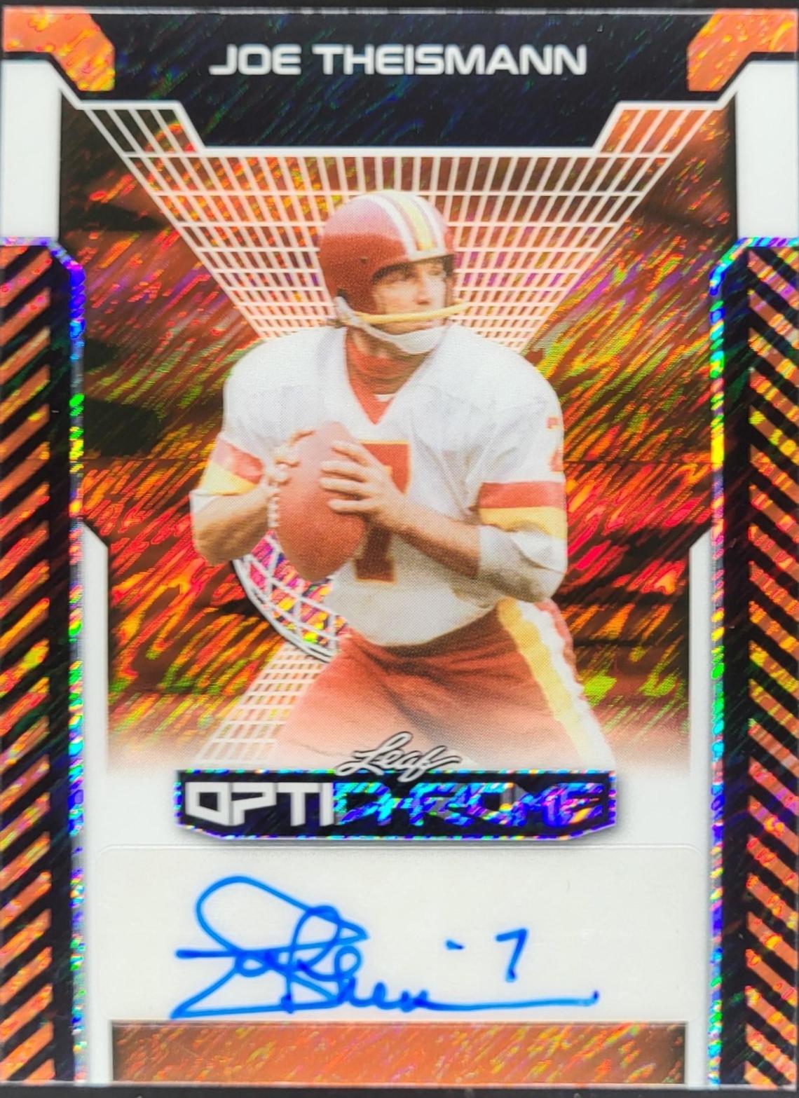 Joe Theismann [Orange Shimmer] #BA-JT3