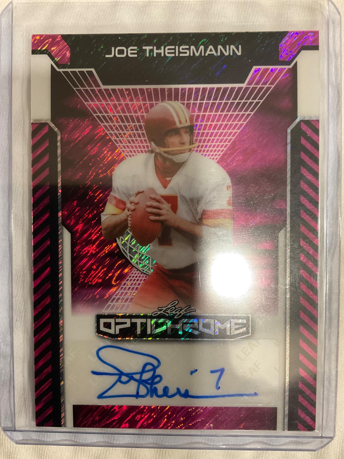 Joe Theismann [Pink Shimmer] #BA-JT3