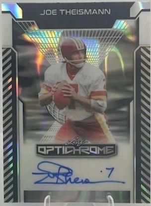 Joe Theismann [Prismatic] #BA-JT3