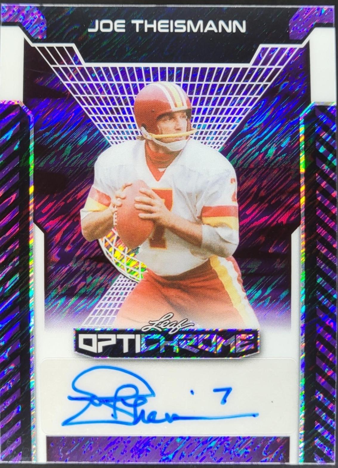 Joe Theismann [Purple Shimmer] #BA-JT3