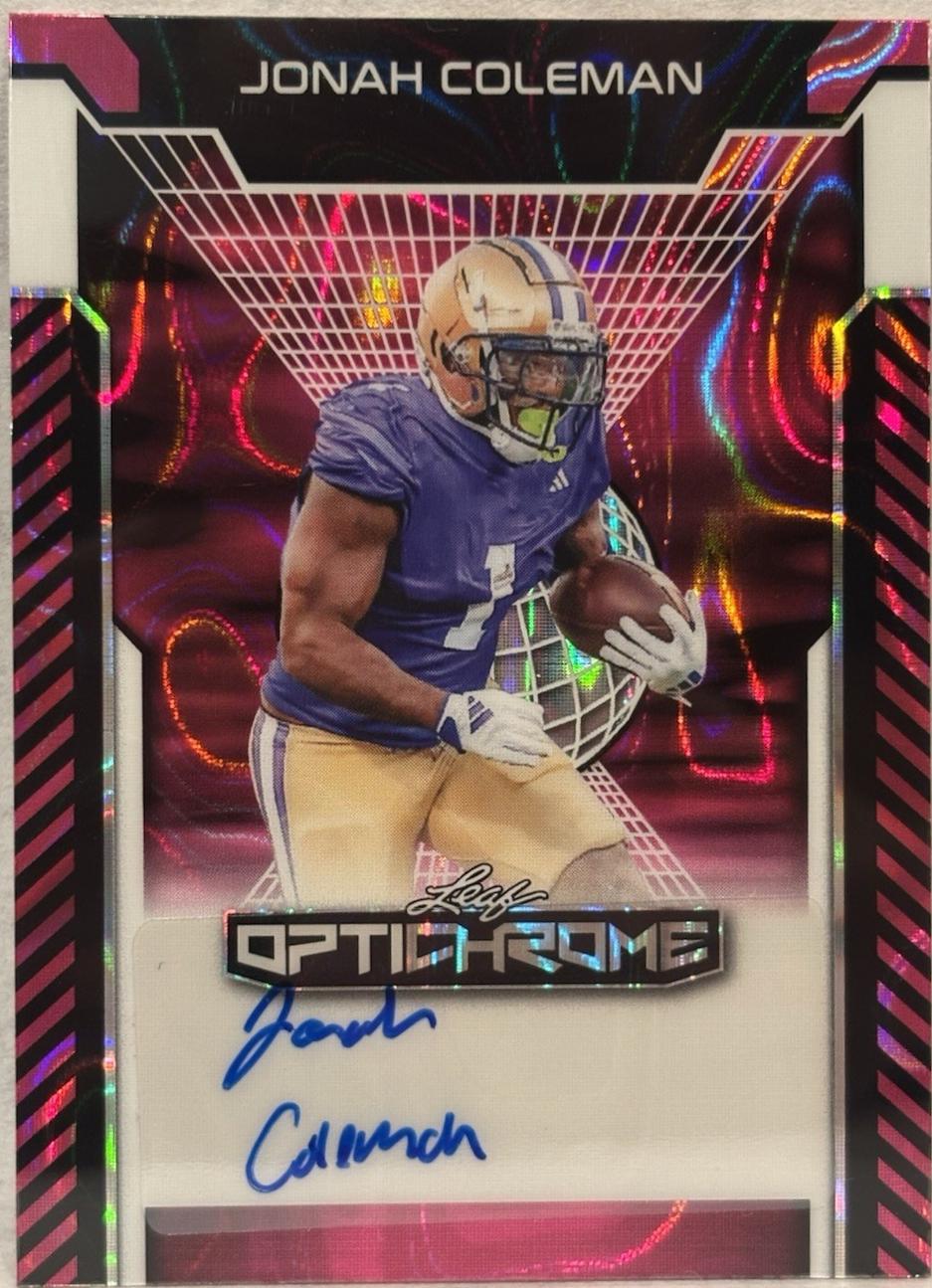 Jonah Coleman [Pink Lava] #BA-JC1