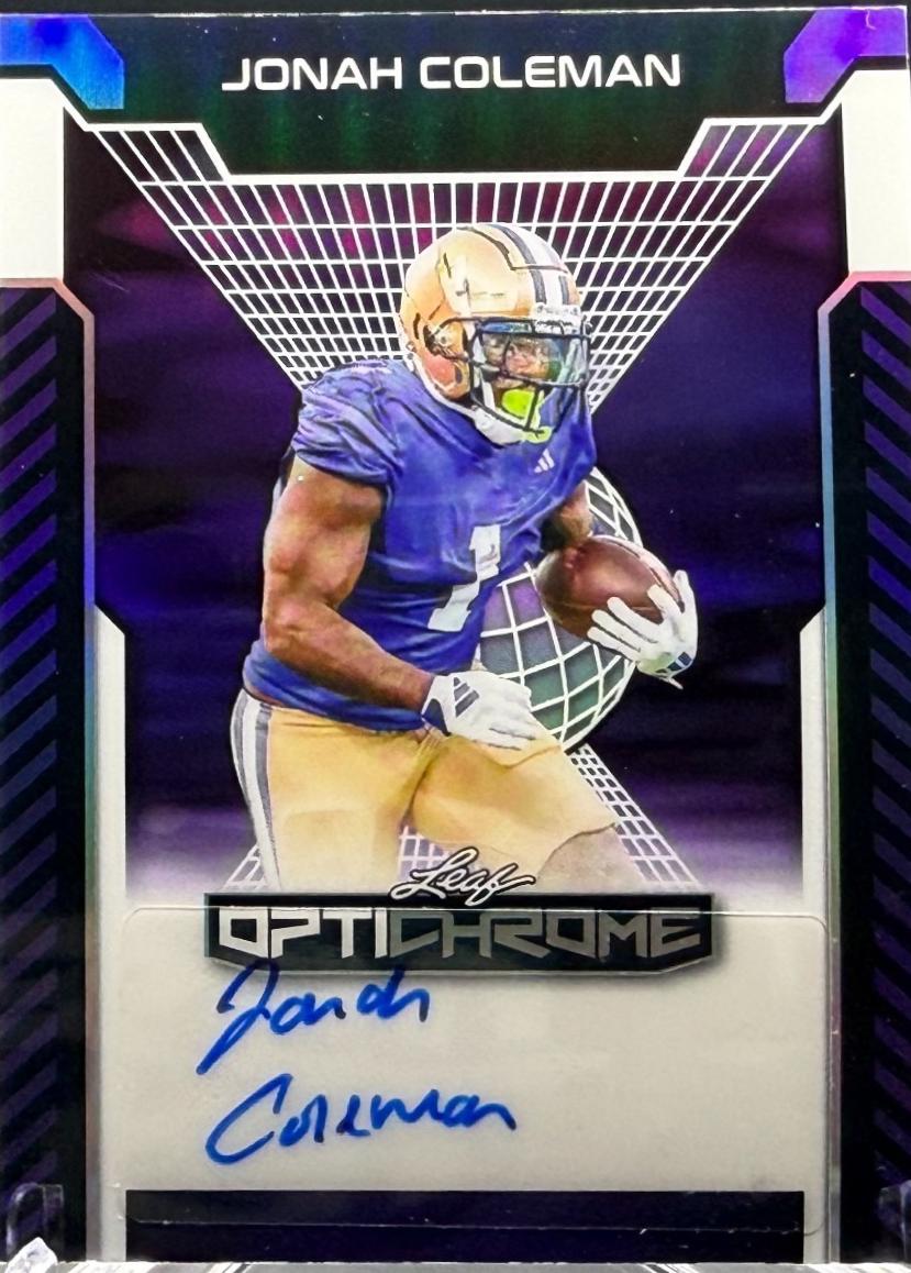 Jonah Coleman [Purple Prismatic] #BA-JC1