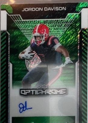 Jordon Davison [Green Prismatic] #BA-JD1