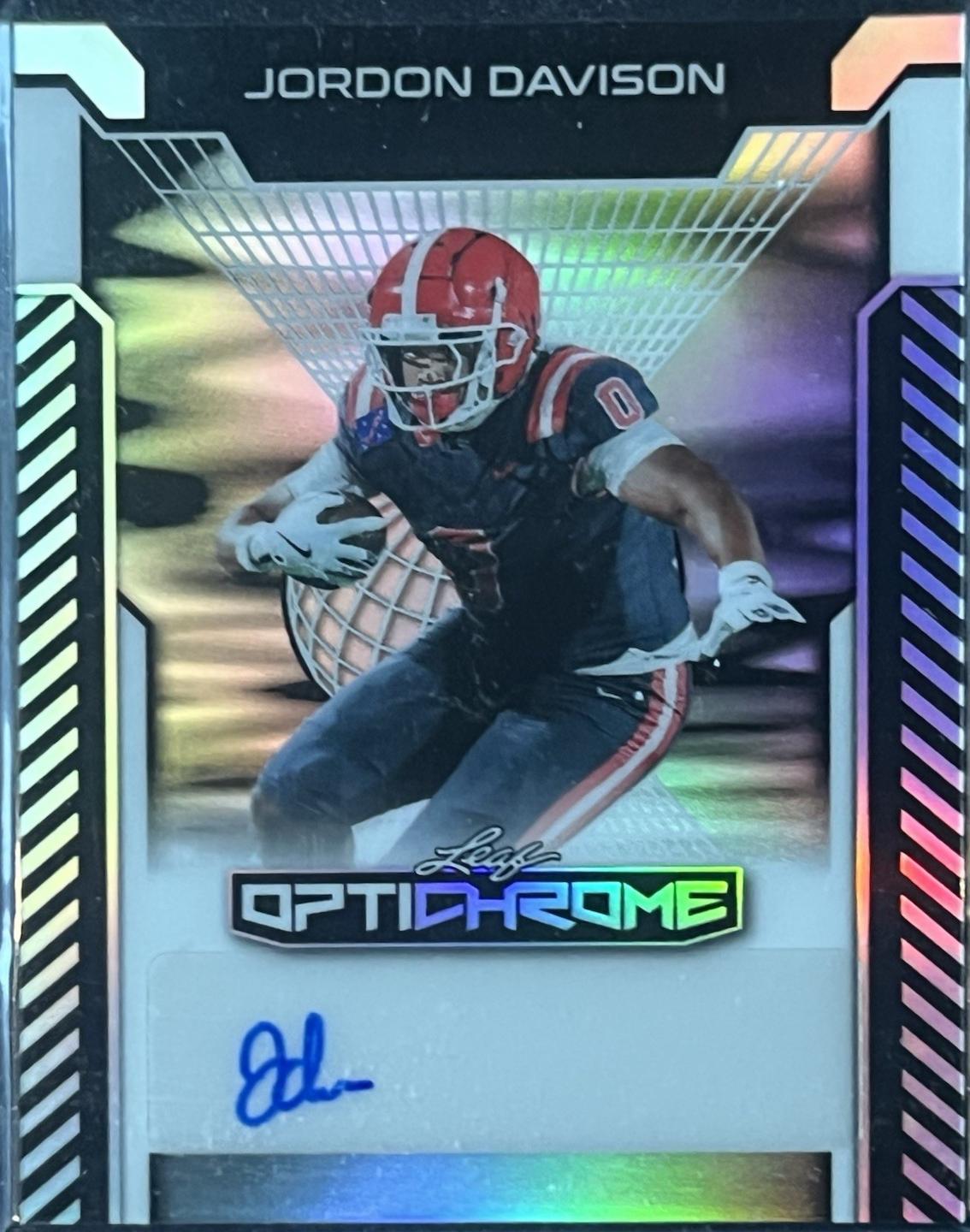 Jordon Davison [Silver Prismatic] #BA-JD1