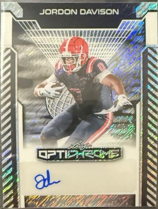 Jordon Davison [Silver Shimmer] #BA-JD1