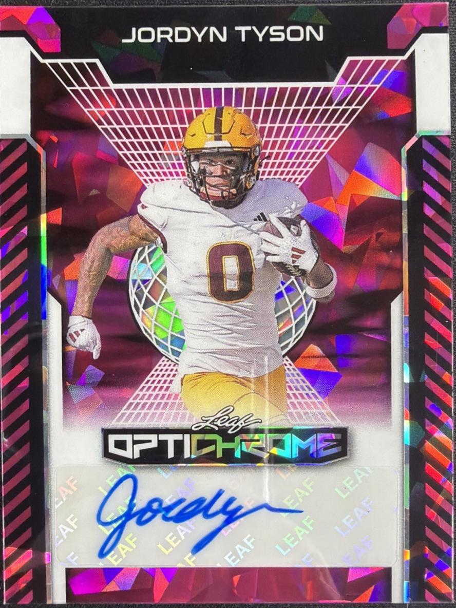 Jordyn Tyson [Pink Prismatic] #BA-JT5