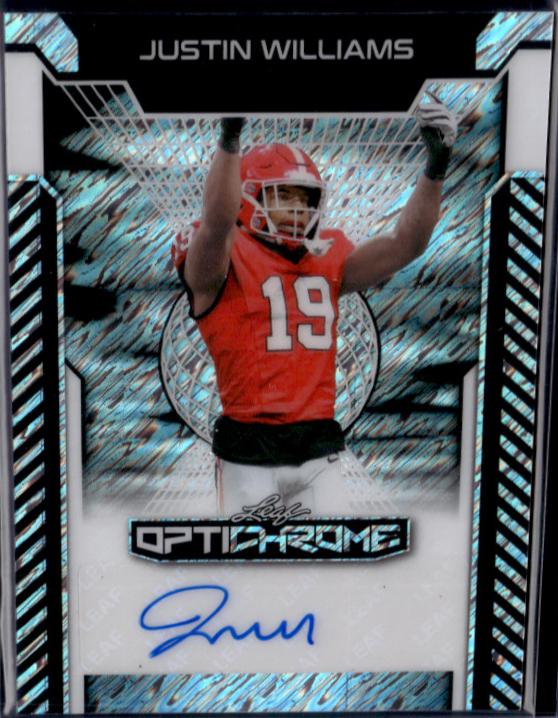 Justin Williams [Blue Prismatic] #BA-JW2