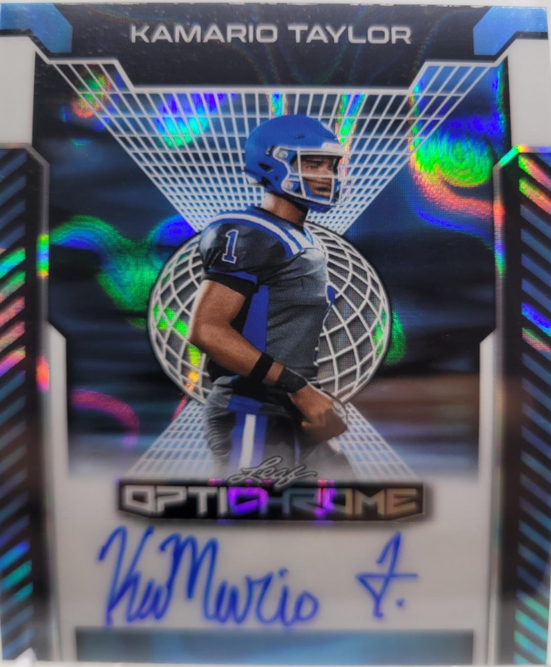KaMario Taylor [Blue Lava] #BA-KMT