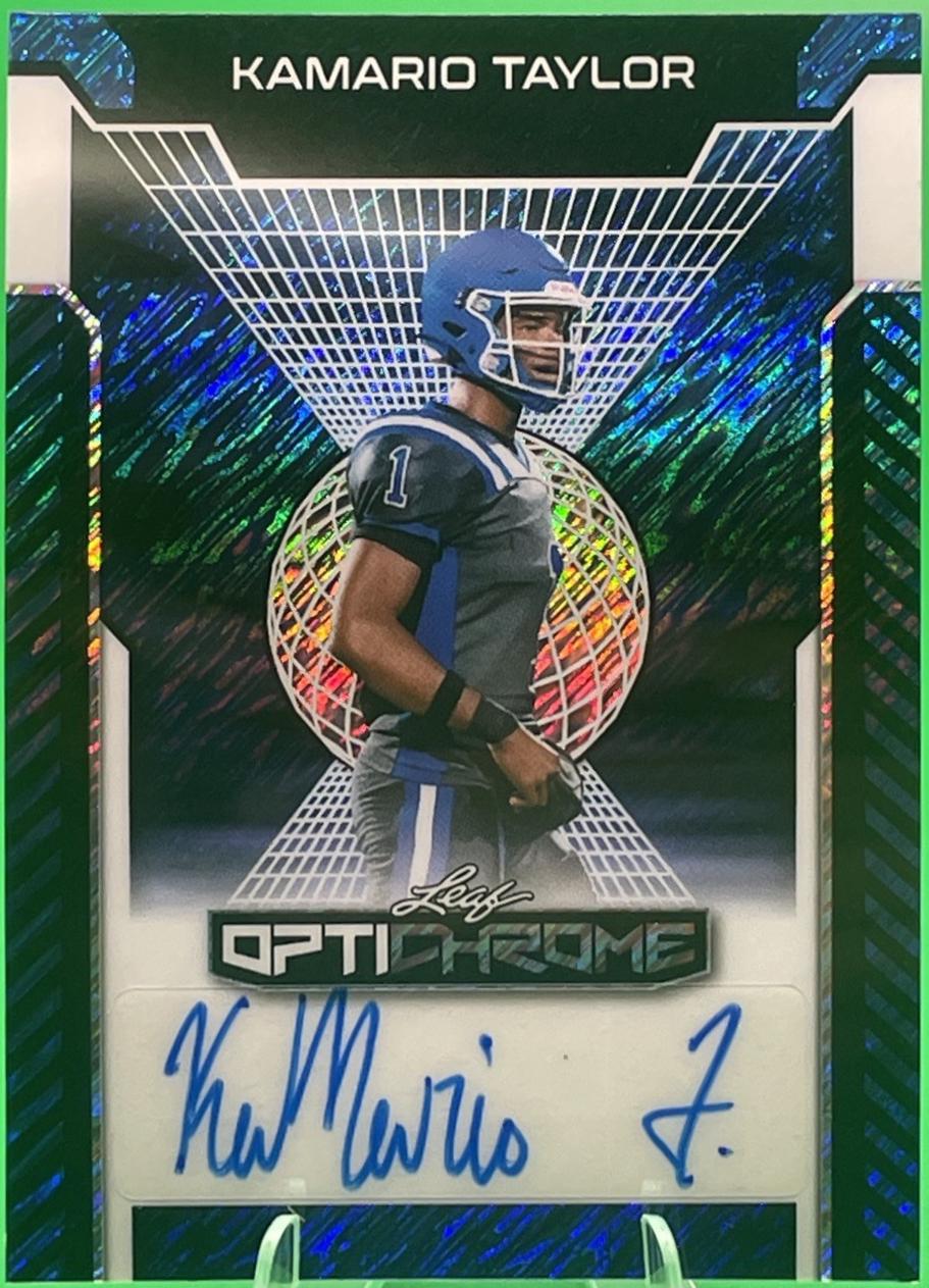 KaMario Taylor [Blue Prismatic] #BA-KMT