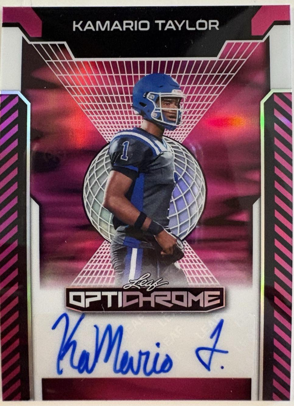 KaMario Taylor [Pink Prismatic] #BA-KMT