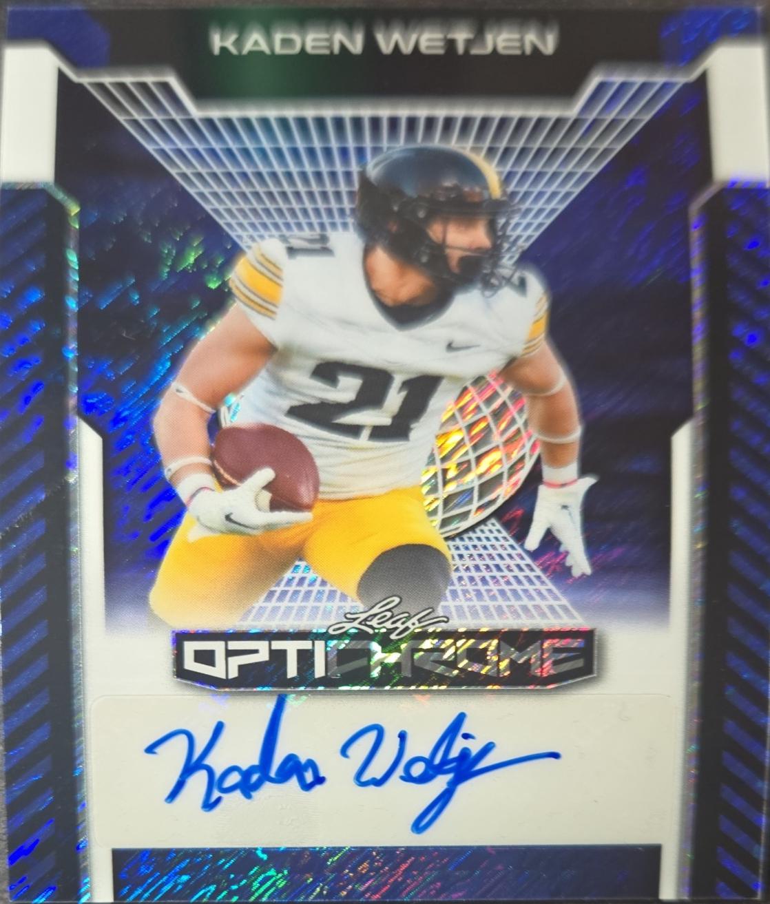 Kaden Wetjen [Blue Shimmer] #BA-KW1