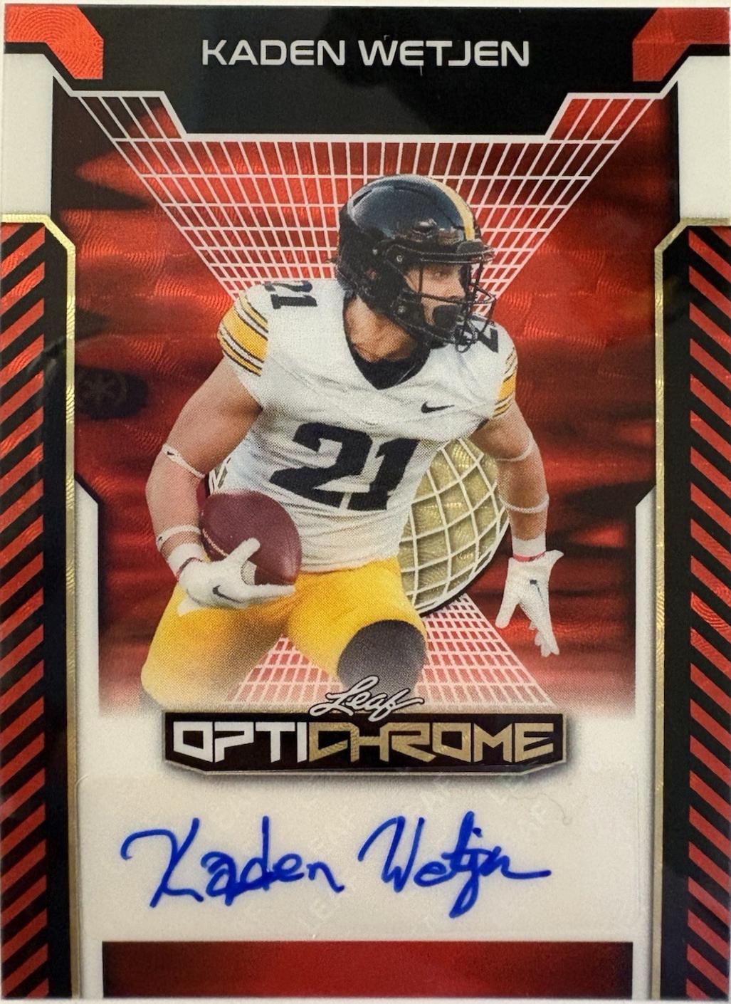 Kaden Wetjen [Gold Prismatic] #BA-KW1
