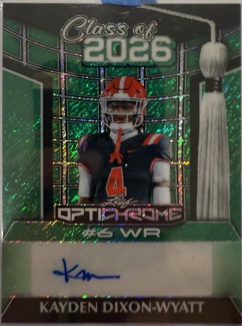 Kayden Dixon-Wyatt [Green Shimmer] #BA-KDW