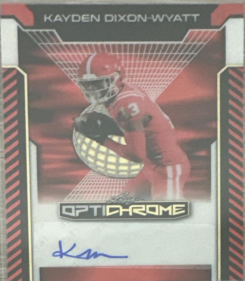 Kayden Dixon-Wyatt [Red Prismatic] #BA-KDW