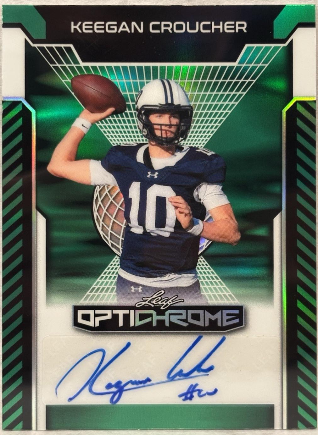 Keegan Croucher [Green Prismatic] #BA-KC1