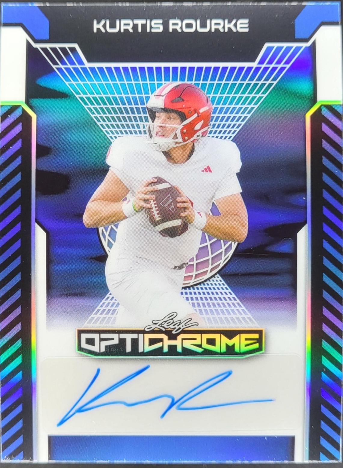 Kurtis Rourke [Blue Prismatic] #BA-KR1