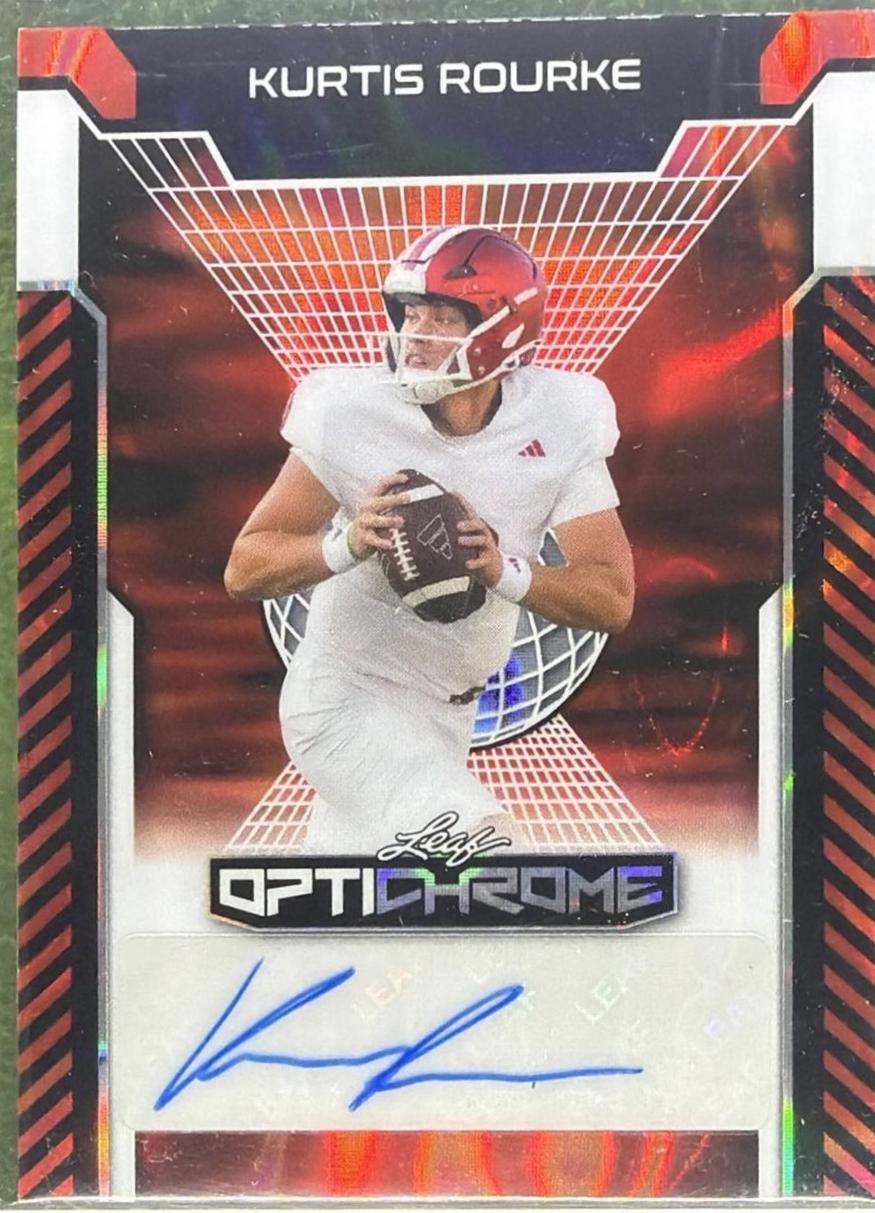 Kurtis Rourke [Red Lava] #BA-KR1