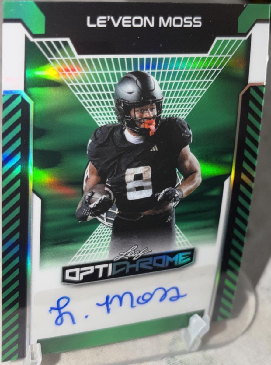 Le'Veon Moss [Green Prismatic] #BA-LVM