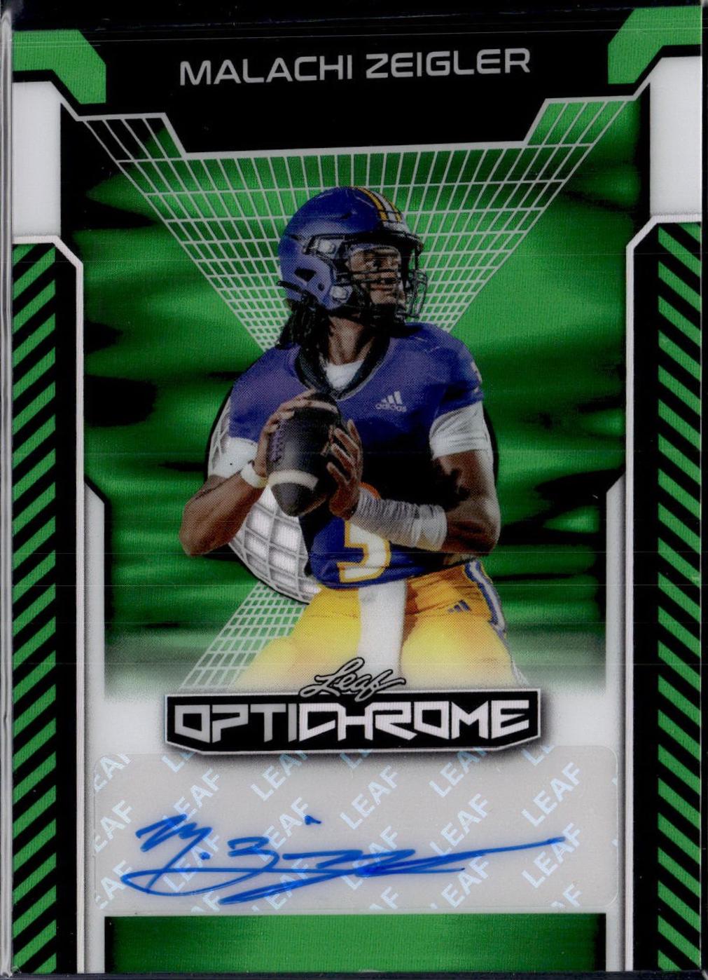 Malachi Zeigler [Green Prismatic] #BA-MZ1