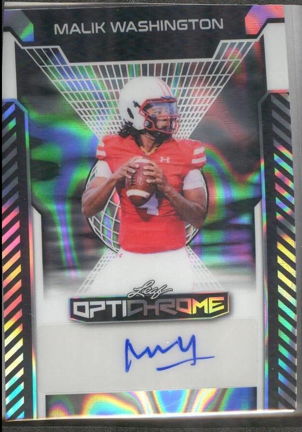 Malik Washington [Silver Lava] #BA-MW1