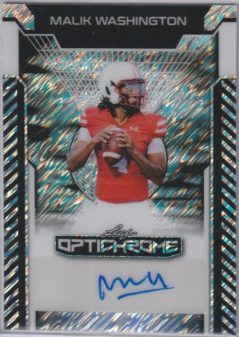 Malik Washington [Silver Shimmer] #BA-MW1