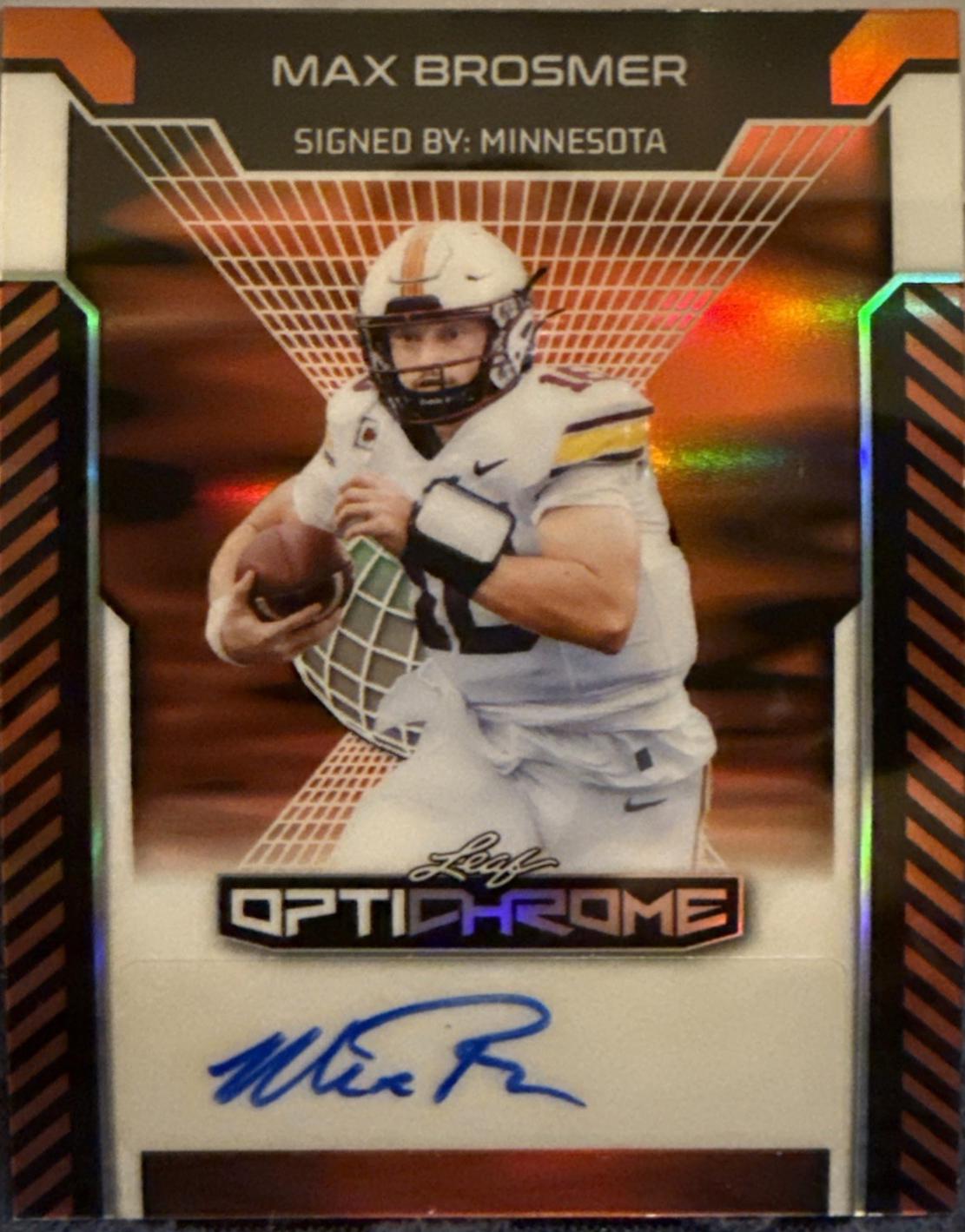 Max Brosmer [Orange Prismatic] #BA-MB1
