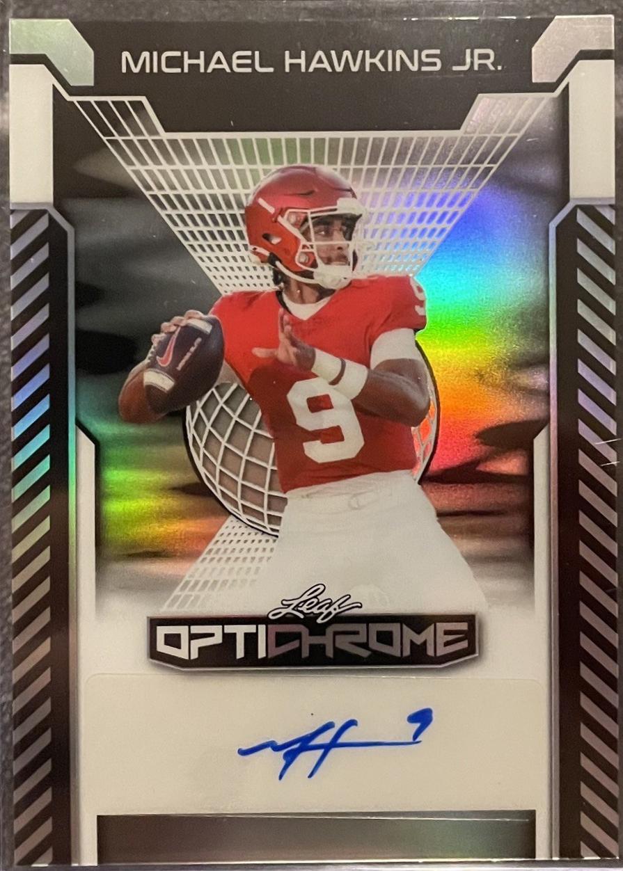 Michael Hawkins Jr. [Silver Prismatic] #BA-MHJ