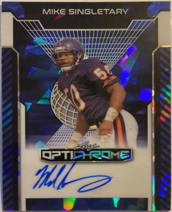 Mike Singletary [Blue Crystal] #BA-MS1
