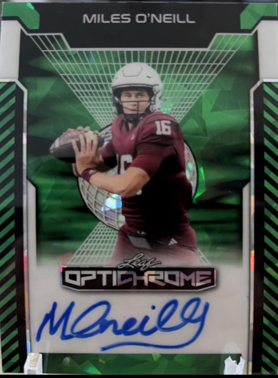 Miles O'Neill [Green Prismatic] #BA-MON