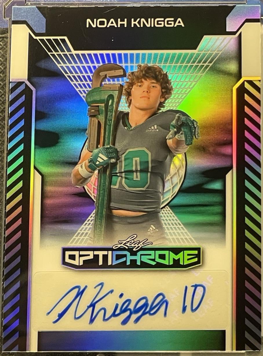 Noah Knigga [Blue Prismatic] #BA-NK1