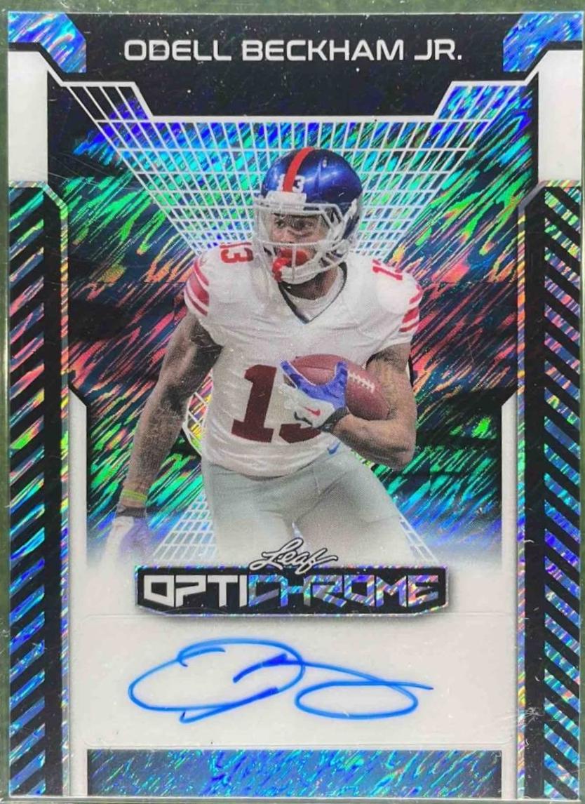 Odell Beckham Jr. [Blue Shimmer] #BA-OBJ