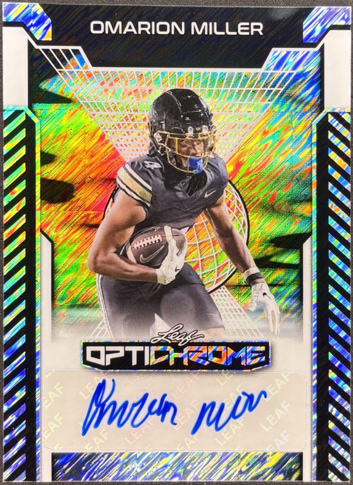 Omarion Miller [Silver Prismatic] #BA-OM1