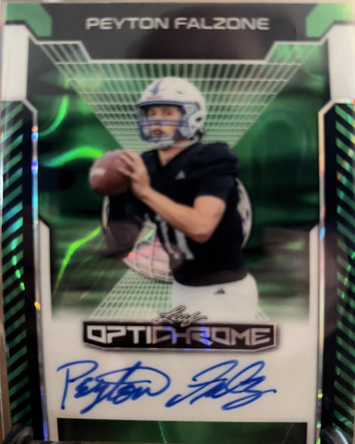 Peyton Falzone [Green Prismatic] #BA-PF1
