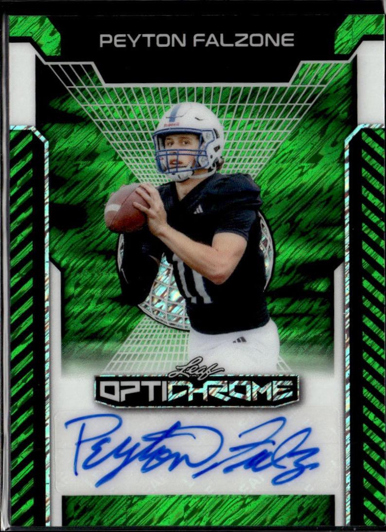 Peyton Falzone [Green Shimmer] #BA-PF1