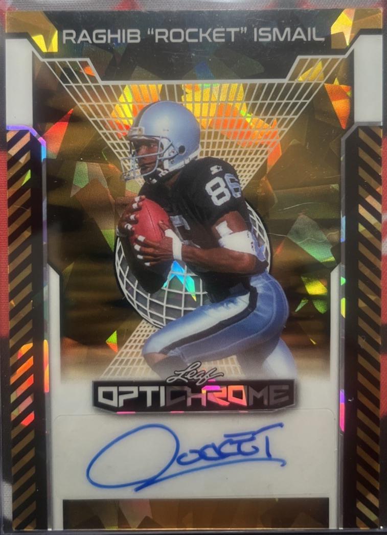Raghib Rocket Ismail [Gold Prismatic] #BA-RI1