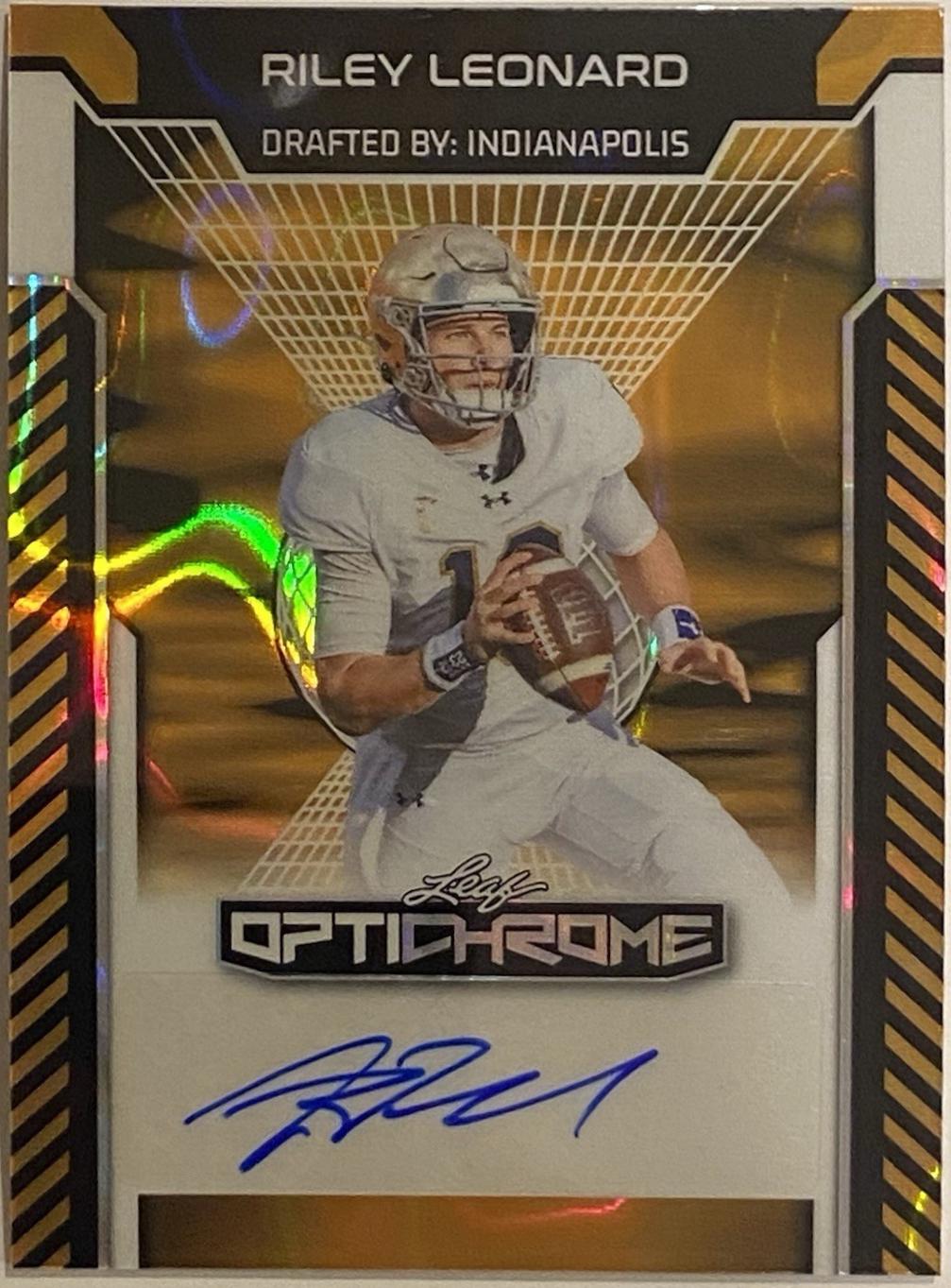 Riley Leonard [Gold Lava] #BA-RL1
