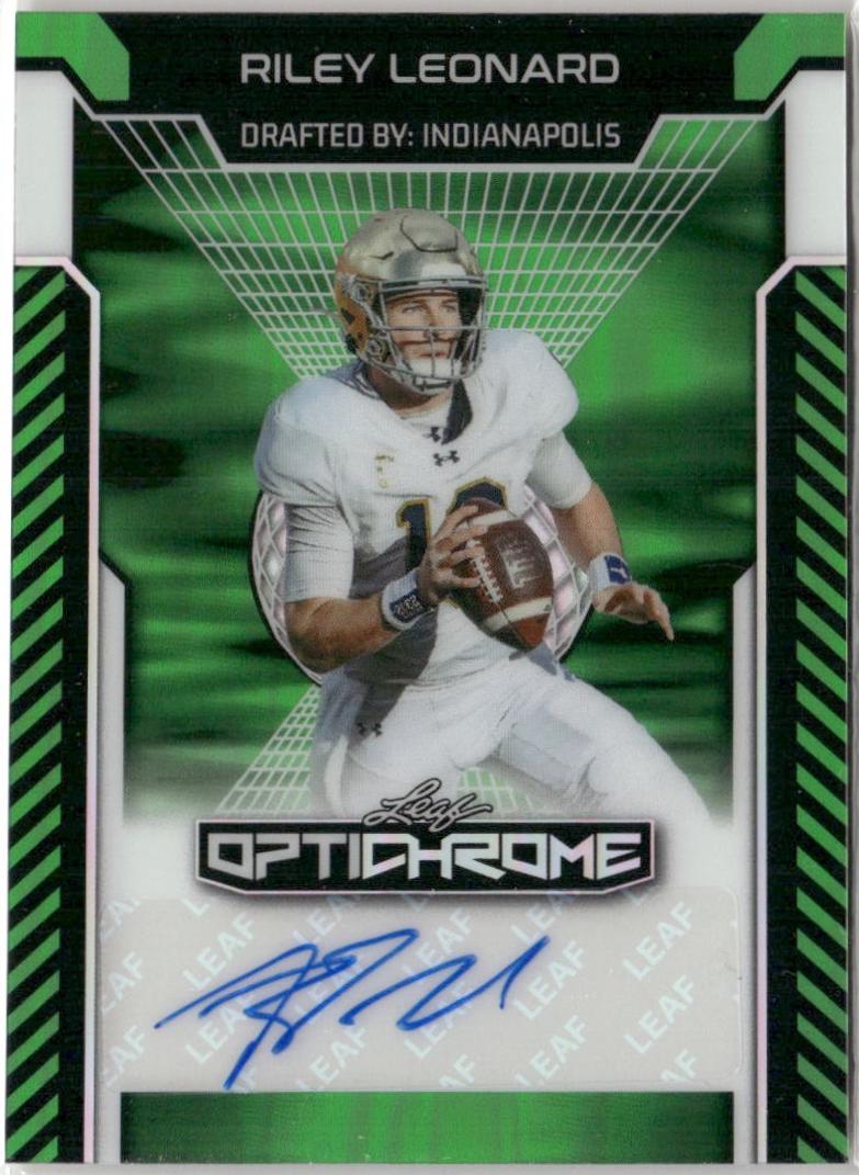 Riley Leonard [Green Prismatic] #BA-RL1