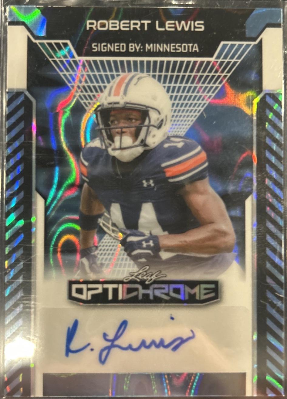 Robert Lewis [Blue Prismatic] #BA-RL4