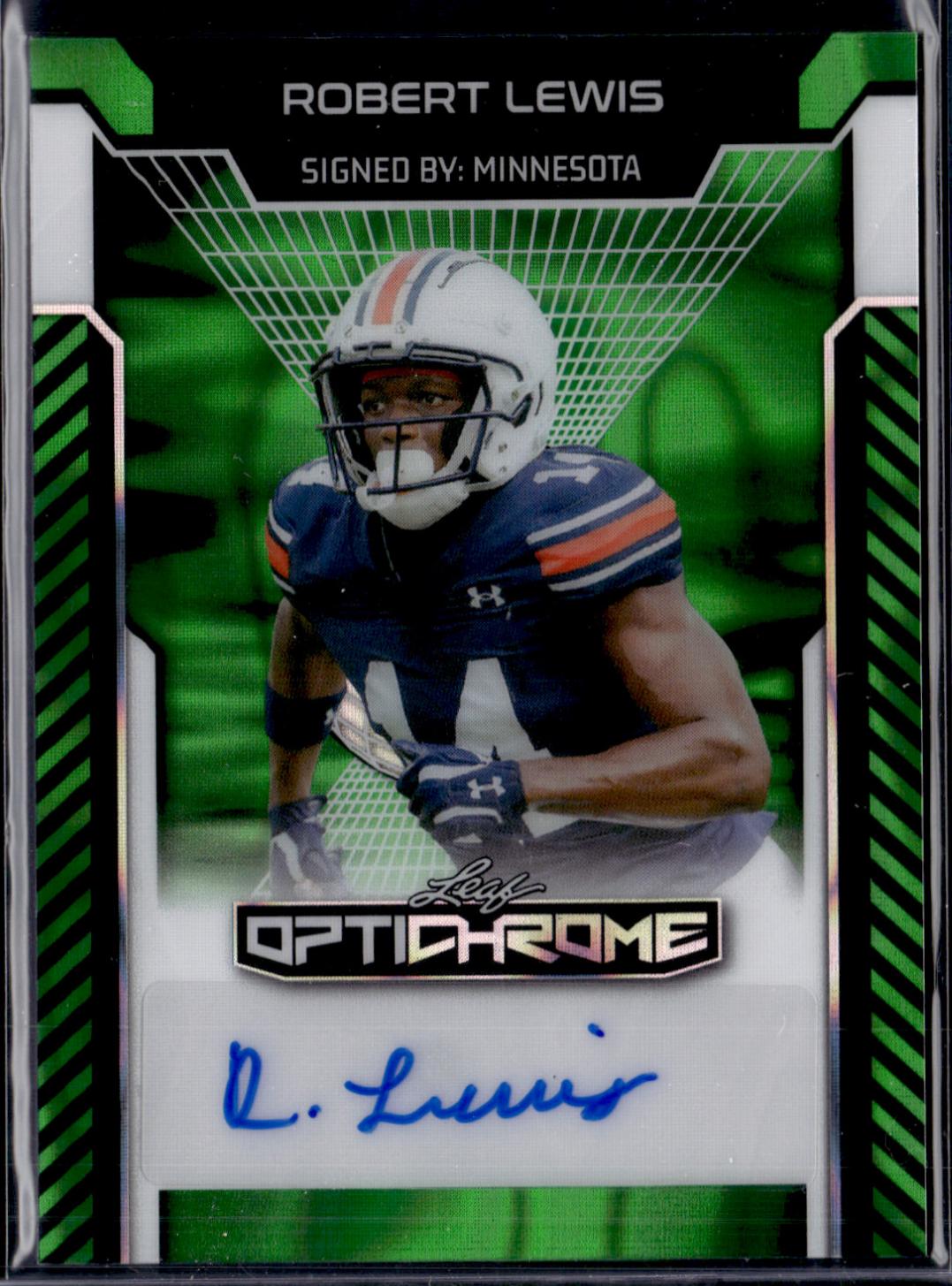 Robert Lewis [Green Prismatic] #BA-RL4