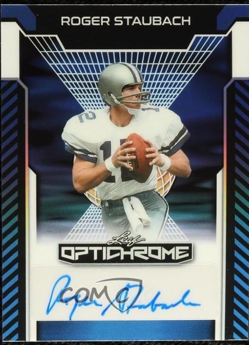 Roger Staubach [Blue Prismatic] #BA-RS1