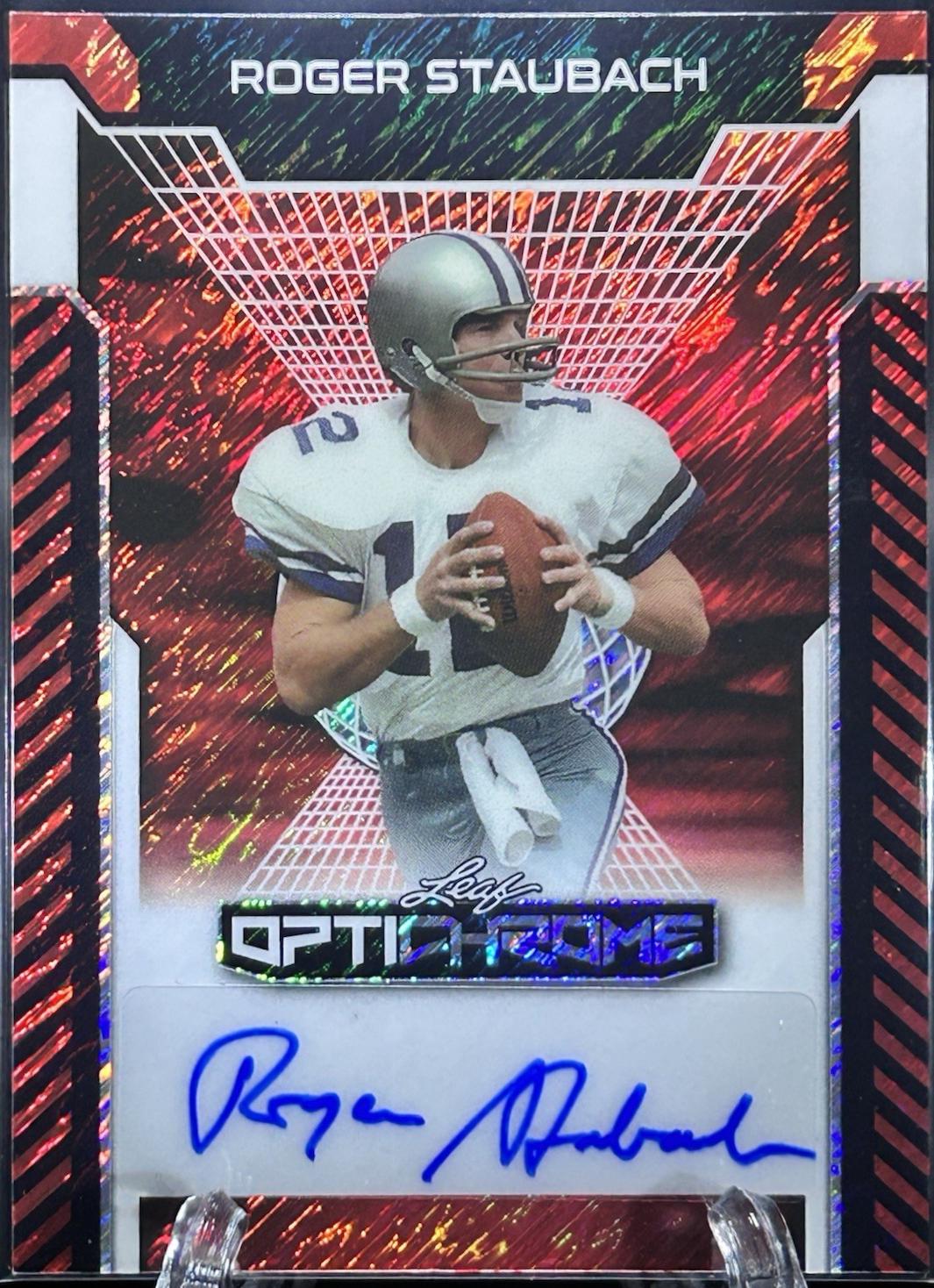 Roger Staubach [Red Shimmer] #BA-RS1