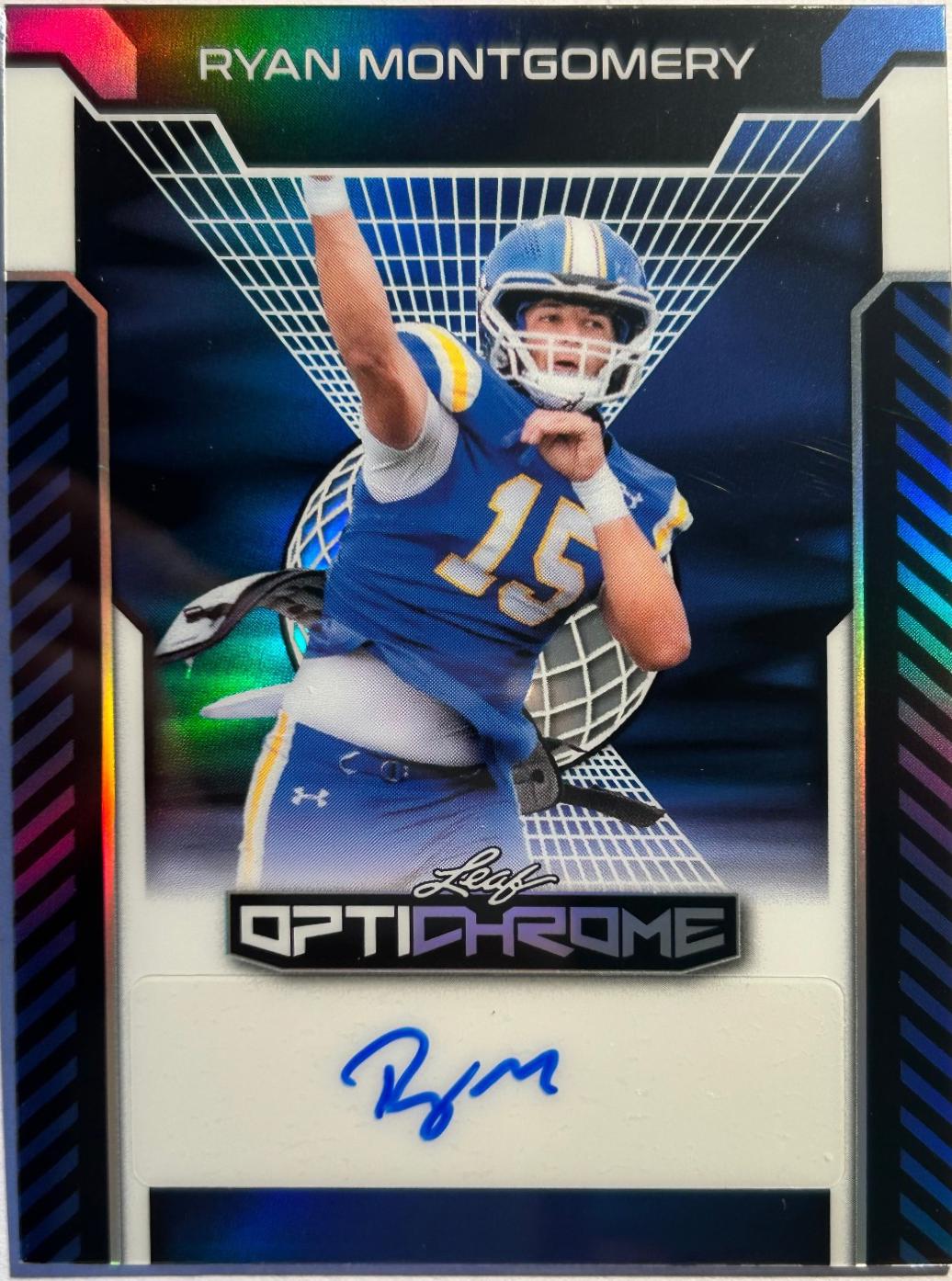 Ryan Montgomery [Blue Prismatic] #BA-RM1