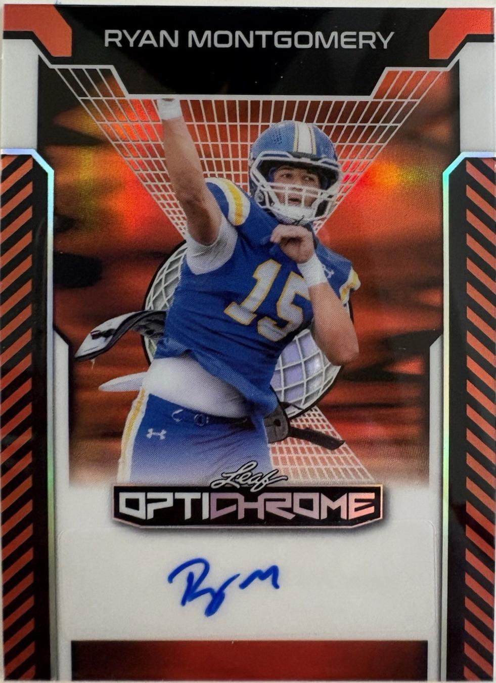 Ryan Montgomery [Orange Prismatic] #BA-RM1