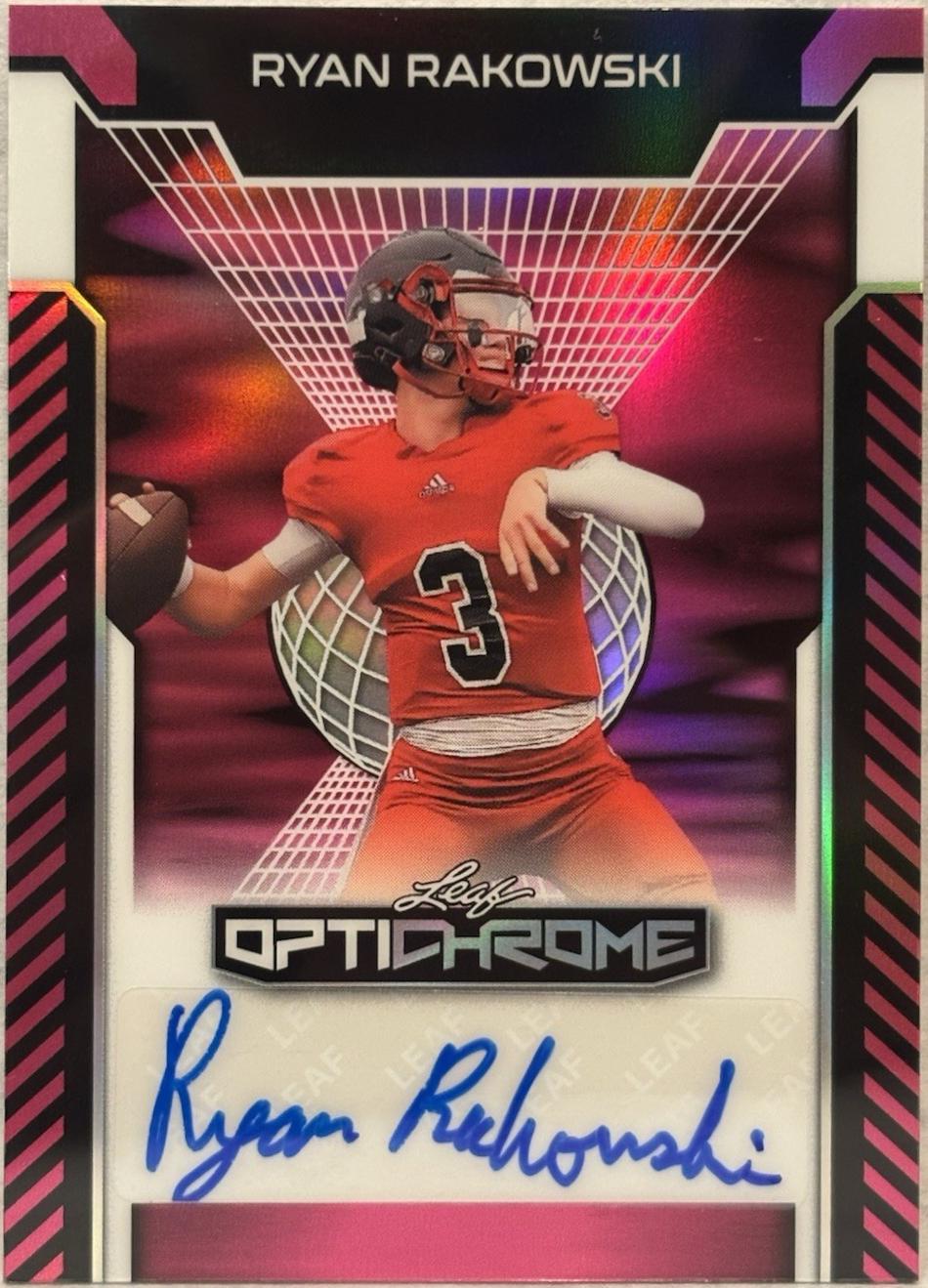 Ryan Rakowski [Pink Prismatic] #BA-RR1