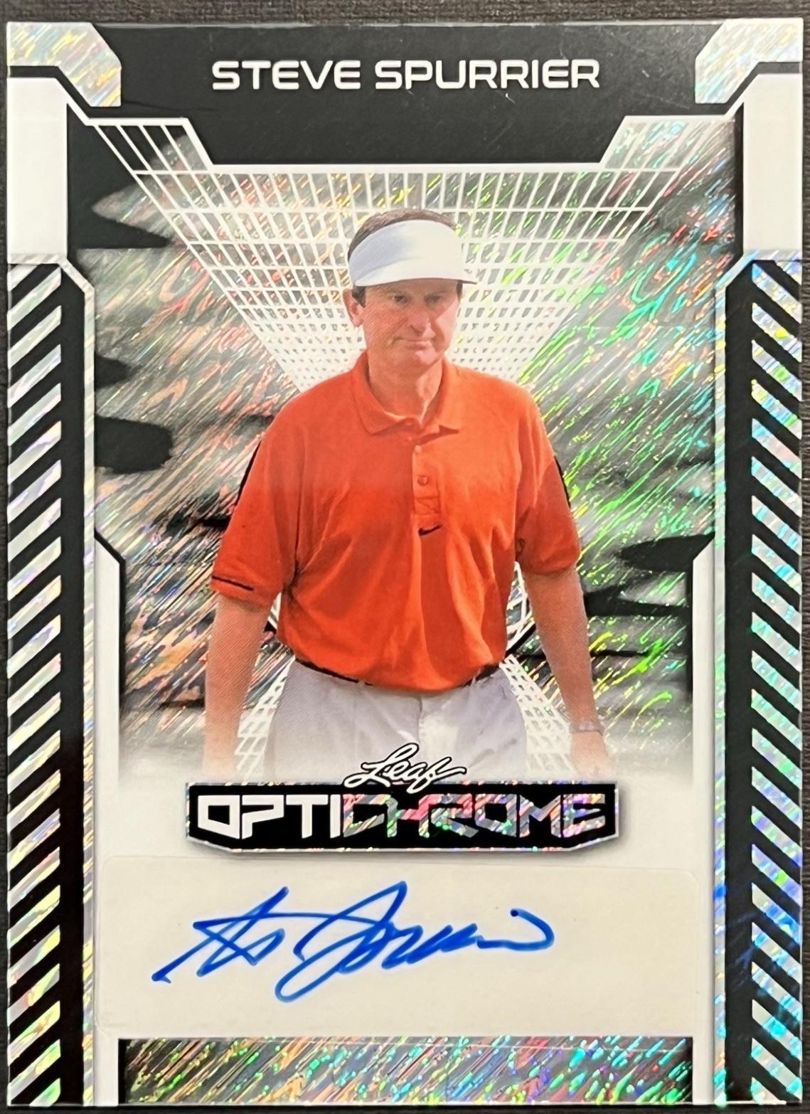Steve Spurrier [Silver Shimmer] #BA-SS1