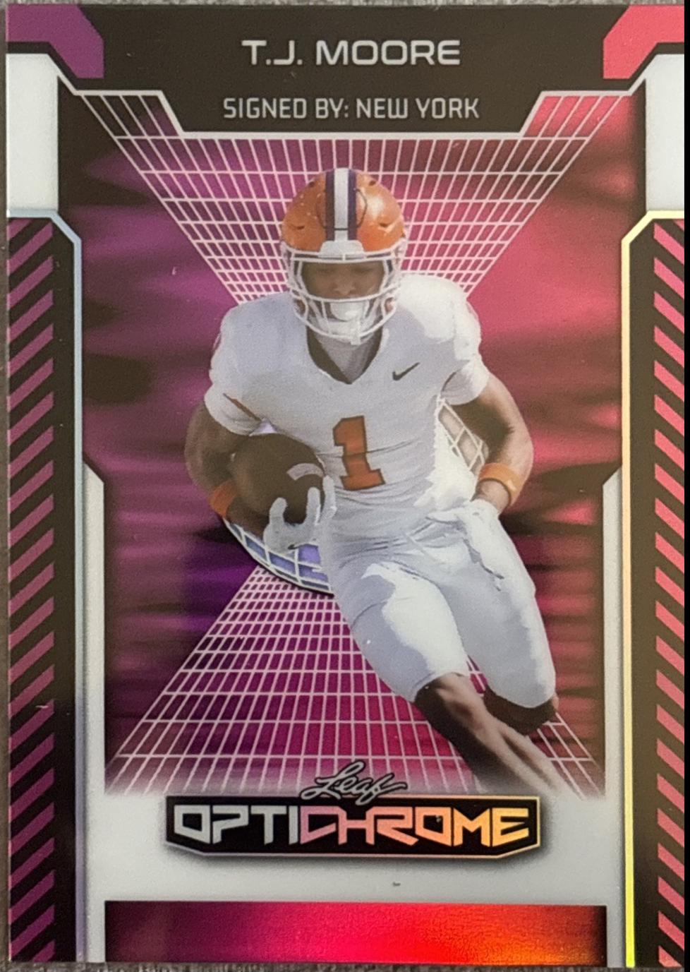 T.J. Moore [Red Prismatic] #BA-TJM