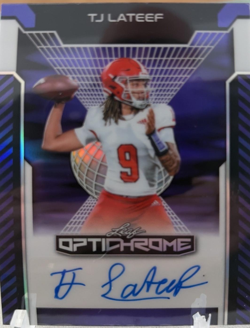 TJ Lateef [Purple Prismatic] #BA-TJL