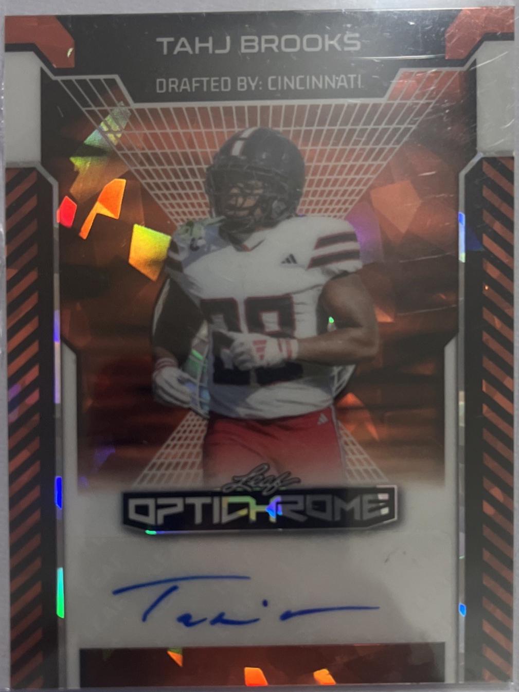 Tahj Brooks [Orange Lava] #BA-TB3