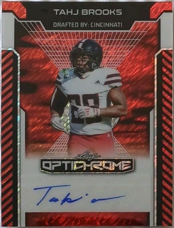 Tahj Brooks [Red Shimmer] #BA-TB3